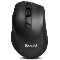 SVEN KB-C3800W, Wireless, Keyboard & Mouse & Mouse Pad, 2.4GHz, Multimedia Keyboard (104 keys, 12Fn-keys) + Mouse (5+1 keys (scroll wheel), 800/1200/1600dpi), Nano receiver, USB, Black, Rus/Ukr/Eng 3