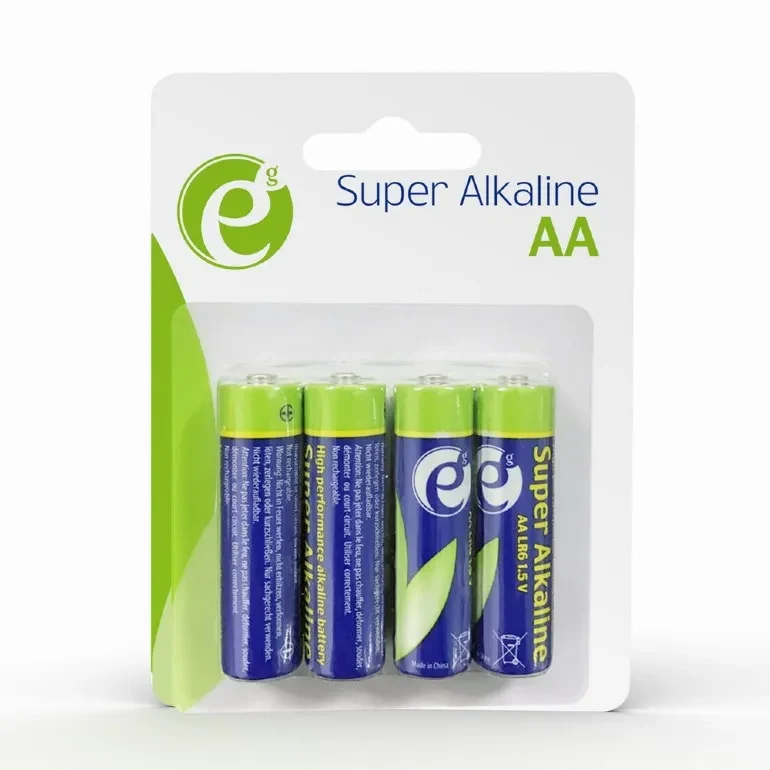 Gembird  Alcaline Battery AA, 4pcs, Blister pack 2
