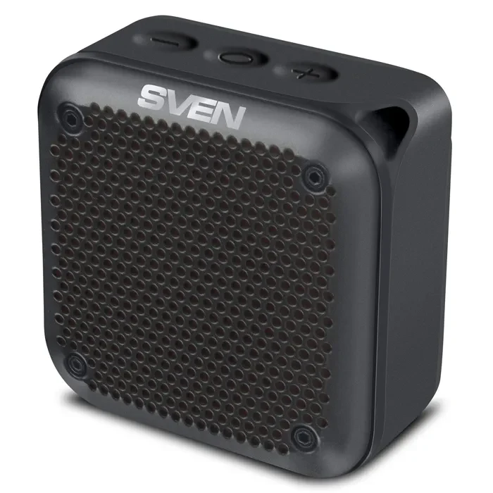 Boxa portabila SVEN PS-88, Black / 7W / Bluetooth / FM / USB / microSD / 1500mA*h 2