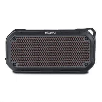 Boxa portabila SVEN PS-240, Black / 12W / Bluetooth / FM / USB / microSD / 2000mA*h 2