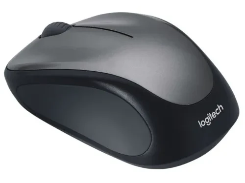Logitech Wireless Mouse M235 Silver, Optical Mouse, Nano receiver, Silver/Black, Retail 3