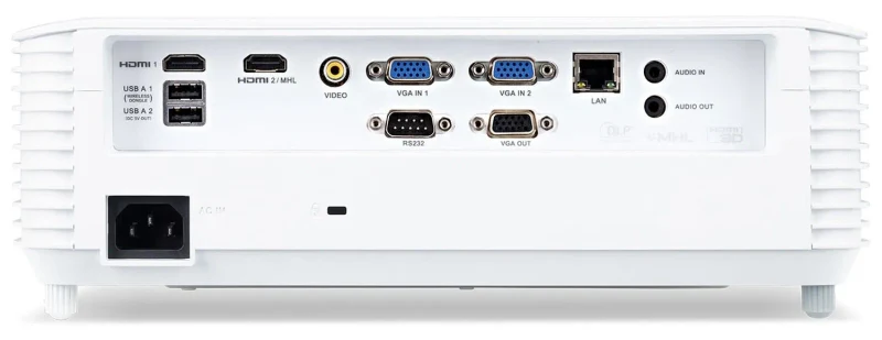 Proiector ACER S1386WHN (MR.JQH11.001) / DLP / WXGA / 3600 Lm 3