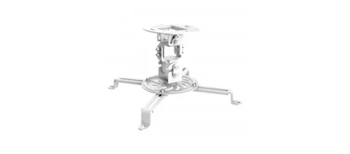 PureMounts PM-SPIDER-10W Suspension Bracket for Projector, Ceiling to Projector 150mm, tilt:+/- 15°, swivel:15°, rotade: 360°, max 13.5kg, White