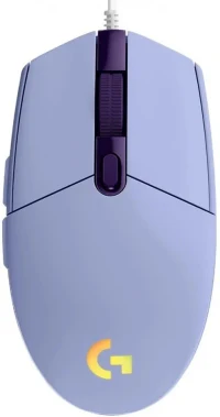 Logitech Gaming Mouse G102 LIGHTSYNC - LILAC - USB - EER - G102 LIGHTSYNC