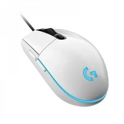 Logitech Gaming Mouse G102  LIGHTSYNC RGB lighting, 6 Programmable buttons, 200- 8000 dpi,  Onboard memory, White 3