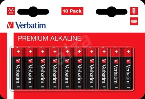 Verbatim Alcaline Battery  AAA, 10pcs, Blister pack