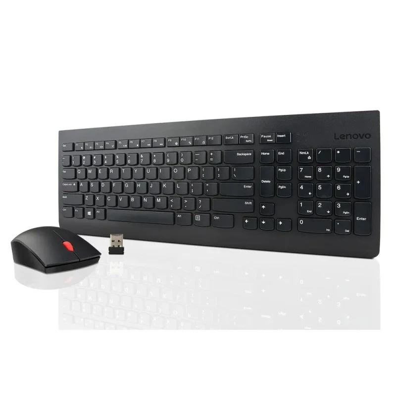 Lenovo Essential Wired Keyboard and Mouse Combo, USB, Black. 2