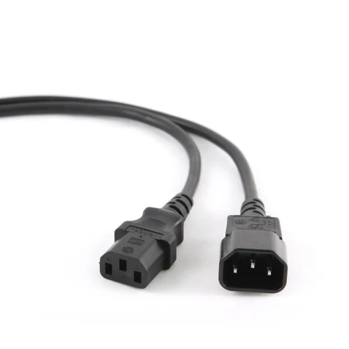 Power Extension cable PC-189-VDE-5M (C13 to C14), 5m, for UPS, VDE approved