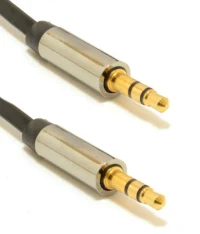 Audio cable 3.5mm -1m - Cablexpert CCAPB-444-1M, 3.5mm stereo plug to 3.5mm stereo plug,1 meter cable