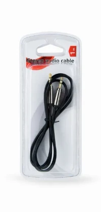 Audio cable 3.5mm -1m - Cablexpert CCAPB-444-1M, 3.5mm stereo plug to 3.5mm stereo plug,1 meter cable 3