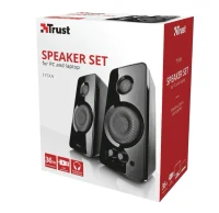 Boxe 2.0 Trust Tytan Black / 36W / 3,5 AUX / USB power 3