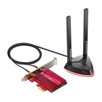 TP-LINK Archer TX3000E  AX3000 Wi-Fi 6 + Bluetooth PCI Express Adapter, 2402Mbps on 5GHz + 574Mpbs on 2.4GHz, 802.11ax/ac/n/g/b/a, 2 Dual Band detachable аntennas, Bluetooth 5.0 2
