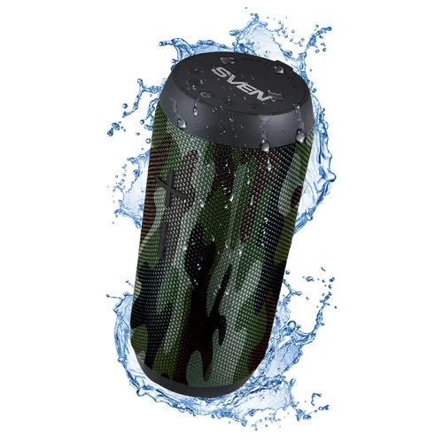 Boxa portabila SVEN PS-210, Camouflage / 12W / Bluetooth / FM / USB / microSD / 1500mA*h