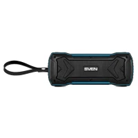 Boxa portabila SVEN PS-220, Black-Blue / 10W / Bluetooth / FM / USB / microSD / 1200mA*h 3