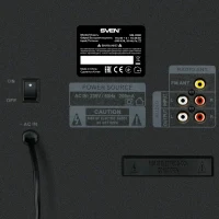 Boxe 2.1 SVEN MS-2080 / 70W RMS / Bluetooth / Black 3