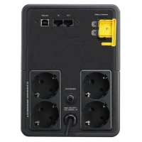 APC Back-UPS BX1600MI-GR, 1600VA/900W, AVR, 4 x CEE 7/7 Schuko (all 4 Battery Backup + Surge Protected), RJ 45 Data Line Protection, LED indicators, PowerChute USB Port, Cable 1.2m 3