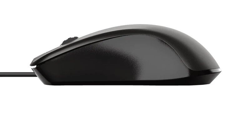 Trust Carve Optical Mouse, 1200 dpi, 3 button, USB, Black 5