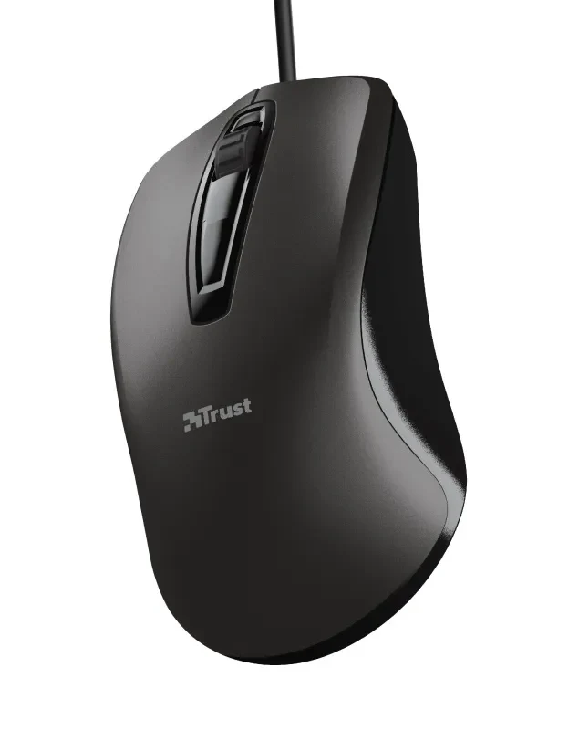 Trust Carve Optical Mouse, 1200 dpi, 3 button, USB, Black 2