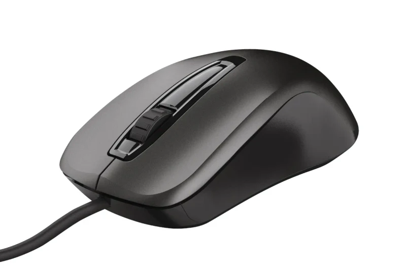 Trust Carve Optical Mouse, 1200 dpi, 3 button, USB, Black 3