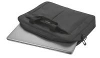Trust NB bag 16” Primo Carry, large main compartment (385 x 315 mm) to fit most laptops with screens up to 16”, Zippered front compartment for charger, smartphone, wallet etc, Black 4