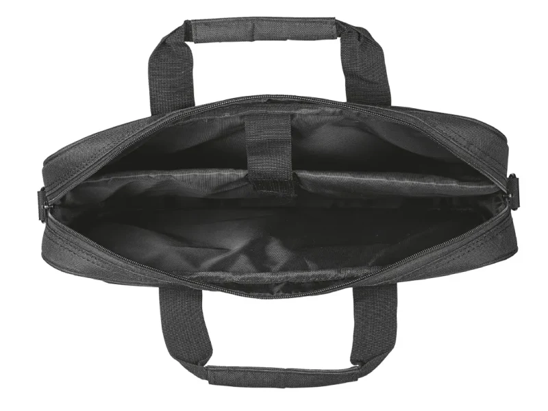 Trust NB bag 16” Primo Carry, large main compartment (385 x 315 mm) to fit most laptops with screens up to 16”, Zippered front compartment for charger, smartphone, wallet etc, Black 3