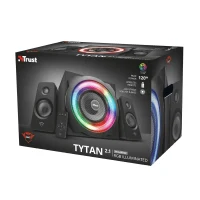 Boxe Gaming 2.1 Trust GXT 629 Tytan, Black / 120W / 3,5 AUX / RGB Illuminated 7