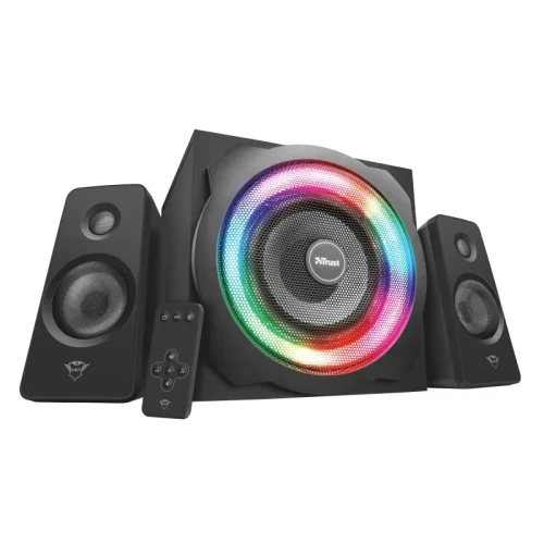 Boxe Gaming 2.1 Trust GXT 629 Tytan, Black / 120W / 3,5 AUX / RGB Illuminated
