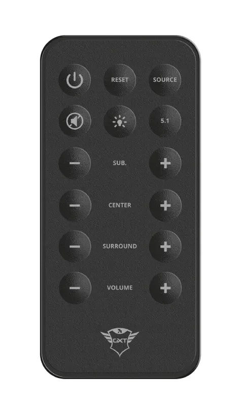 Boxe Gaming 5.1 Trust GXT 658 Tytan, Black / 180W / 3,5 AUX 6