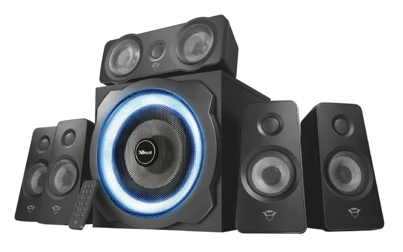 Boxe Gaming 5.1 Trust GXT 658 Tytan, Black / 180W / 3,5 AUX 3