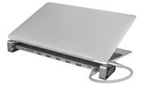 Adaptor Multiport Docking Station Trust Dalyx/ USB-С/ 4xUSB-A/ 2xUSB-C/ HDMI/ RJ45/ SD/ microSD 4
