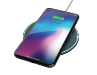 Wireless Charger  Trust Qylo Fast Wireless Charging, Fast-charge with maximum speed of up to 7.5W (iPhone) or up to 10W (Samsung Galaxy) using a USB wall charger with QuickCharge 2.0/3.0 3