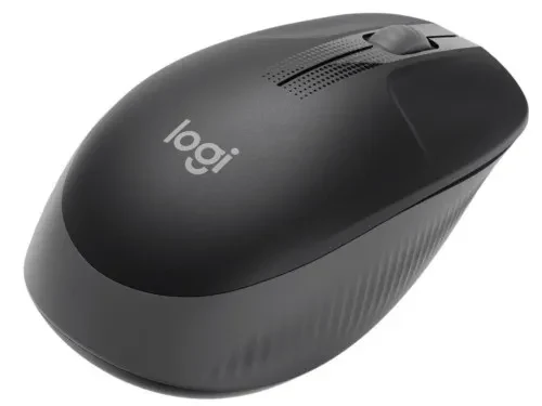 Logitech Wireless Mouse M190 Full-size - MID GREY - 2.4GHZ - EMEA - M190 3