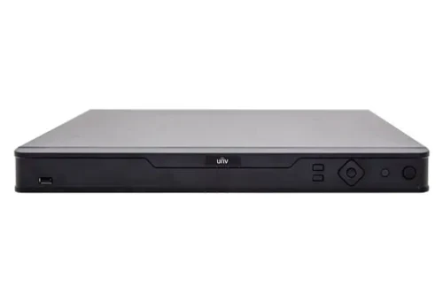 UNV NVR304-16E-B, 16-ch, 4 SATA, Incoming Bandwidth 160Mbps, 16 x 1080P@30 / 8 x 4MP@30 / 4 x 4K@30, Dual Network interface,  Audio In/Out 1/1, Alarm In/Out 16/4, 1U, H.265&4K