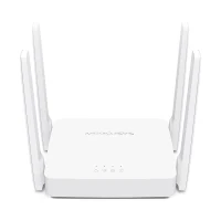 Wireless Router MERCUSYS AC10 / AC1200 Dual Band / Wi-Fi5 / 1 WAN+2 LAN / 4 external antennas