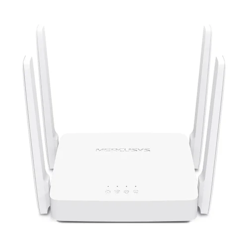 Wireless Router MERCUSYS AC10 / AC1200 Dual Band / Wi-Fi5 / 1 WAN+2 LAN / 4 external antennas