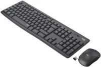 Logitech Wireless Combo MK295 Silent, Multimedia Keyboard & Mouse, Graphite, RUS, USB, Retail 2