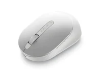 Dell Premier Rechargeable Wireless Mouse MS7421W -  Platinum silver, Wireless 2.4 GHz, Bluetooth 5.0, 1600 dpi, Programmable buttons, Programmable Scroll wheel , USB-C charging port,  3-Year Advanced Exchange Service. 3