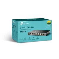 Switch TP-LINK TL-SG108E / 8 port / Gigabit / RJ45 / steel case 5