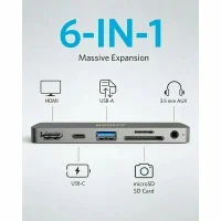 Anker Media Hub PowerExpand Direct for iPad Pro, 6-in-1 4