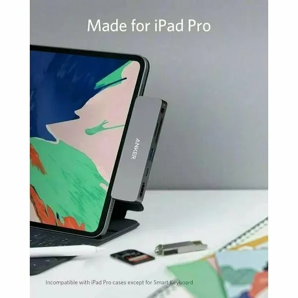Anker Media Hub PowerExpand Direct for iPad Pro, 6-in-1 3