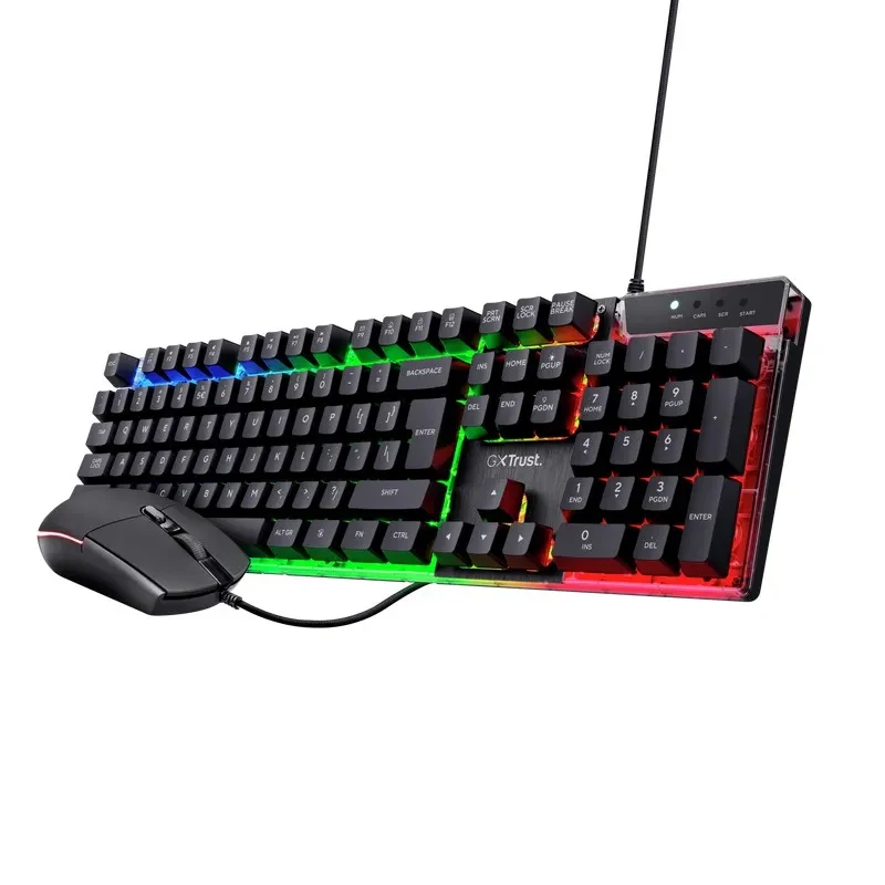 Tastatura si Mouse Gaming Trust GXT 838 Azor, USB, Black 2
