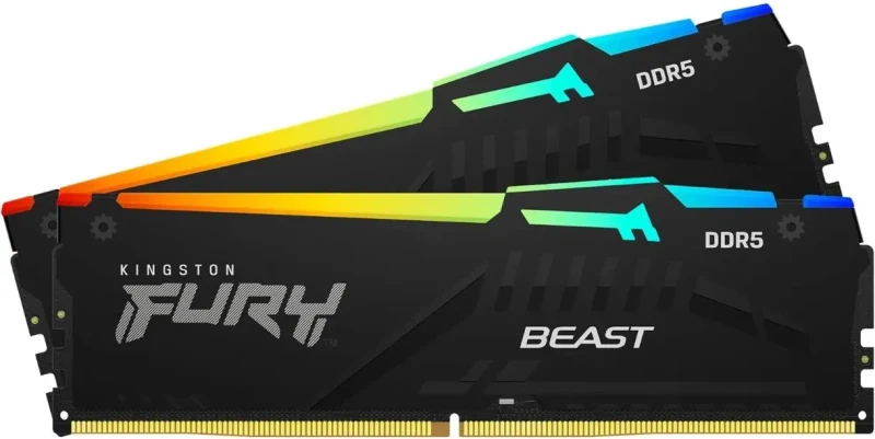 Memorie operativa Kingston FURY Beast RGB EXPO DDR5 6000MHz 16GB (Kit of 2*8GB) 2