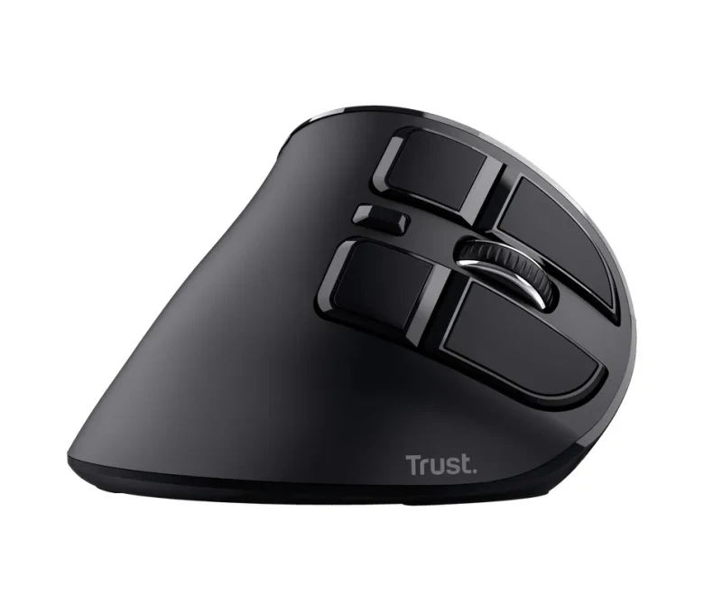 Mouse ergonomic reоncarcabil fara fir Trust VOXX / 2.4GHz/ Bluetooth/ Black 4