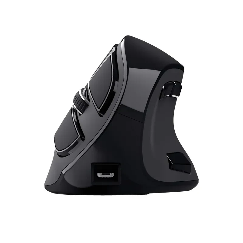Mouse ergonomic reоncarcabil fara fir Trust VOXX / 2.4GHz/ Bluetooth/ Black 5