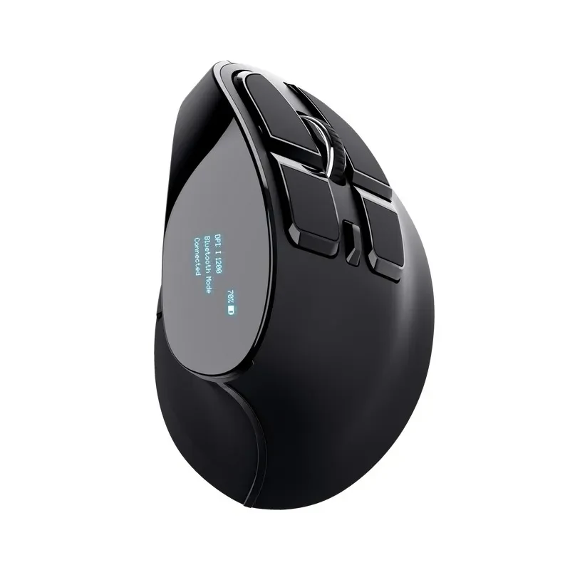 Mouse ergonomic reоncarcabil fara fir Trust VOXX / 2.4GHz/ Bluetooth/ Black 2