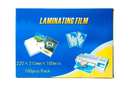 PSPET 02774, A4 Lamination Film 100 microns, 100 sheets, PS.