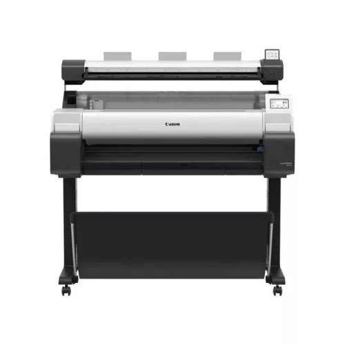 Plotter Canon image PROGRAF TM-340 (6248C003), 36”/A0+/914mm, LAN, 2400x1200 dpi_4pl, 2GB, A0 in 42 sec. print head PF-06, 5 tank:PFI-030MBK (55ml):MBK/C/M/Y/ВK/, Maintenance Cart MC-31, stand, One roll, front-loading, front output.