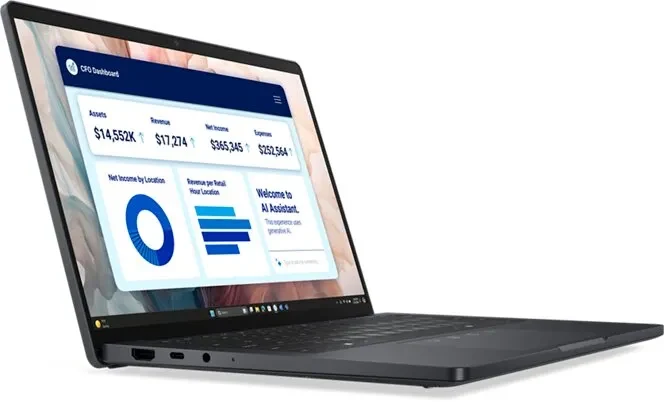 Laptop 13.0” DELL Pro 13 Premium / FHD+/ Intel Core Ultra 7 268V/ 32GB/ 1TB SSD/ Win11Pro/ Gray 2