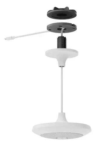 Suport pandantiv de tavan pentru Logitech Rally Mic Pod microphones, white 6