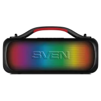 Boxa portabila SVEN PS-360 Black / 24W / Bluetooth / FM tuner / USB / microSD 2